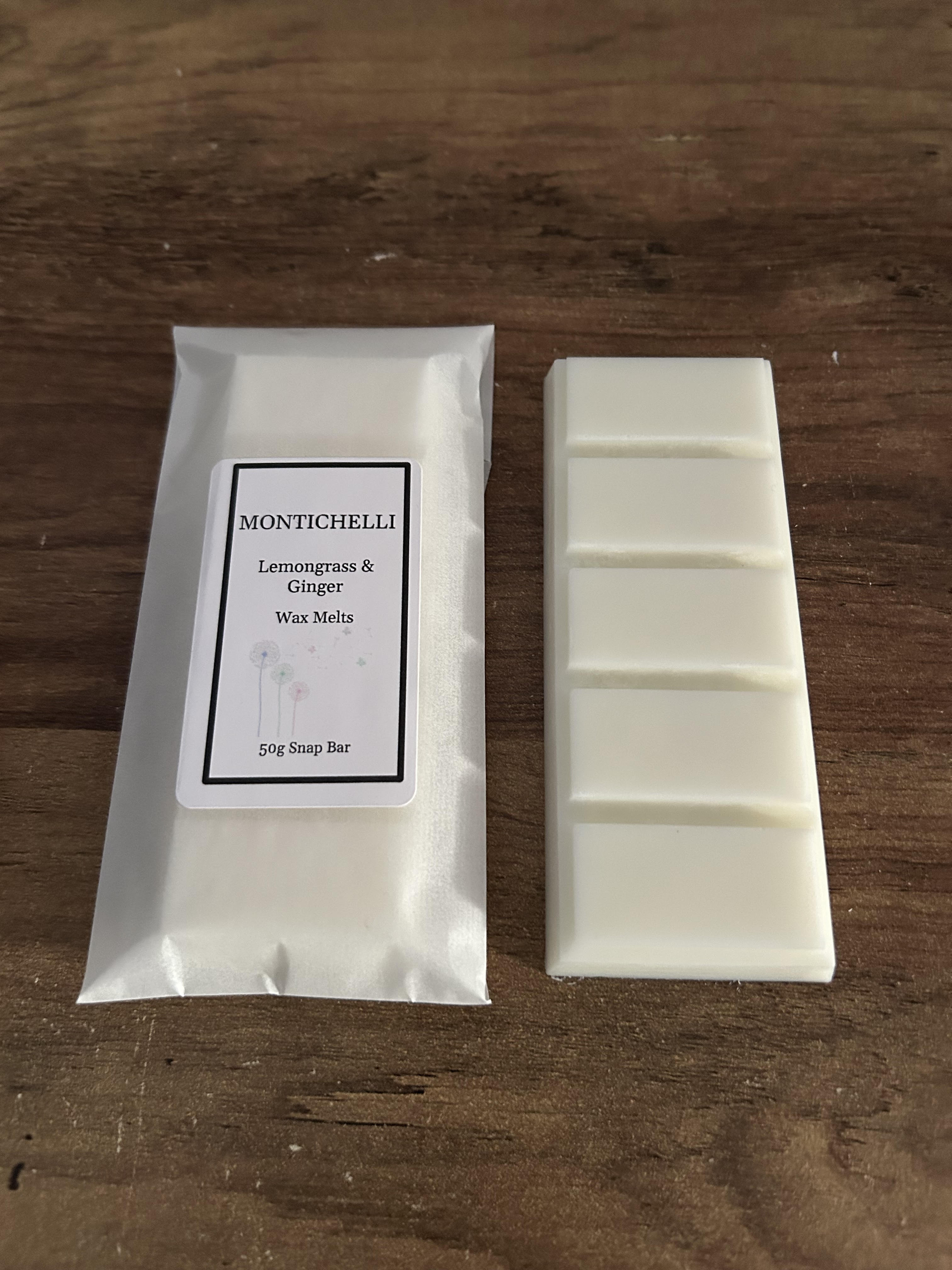 Lemongrass & Ginger 50g Snap Bar